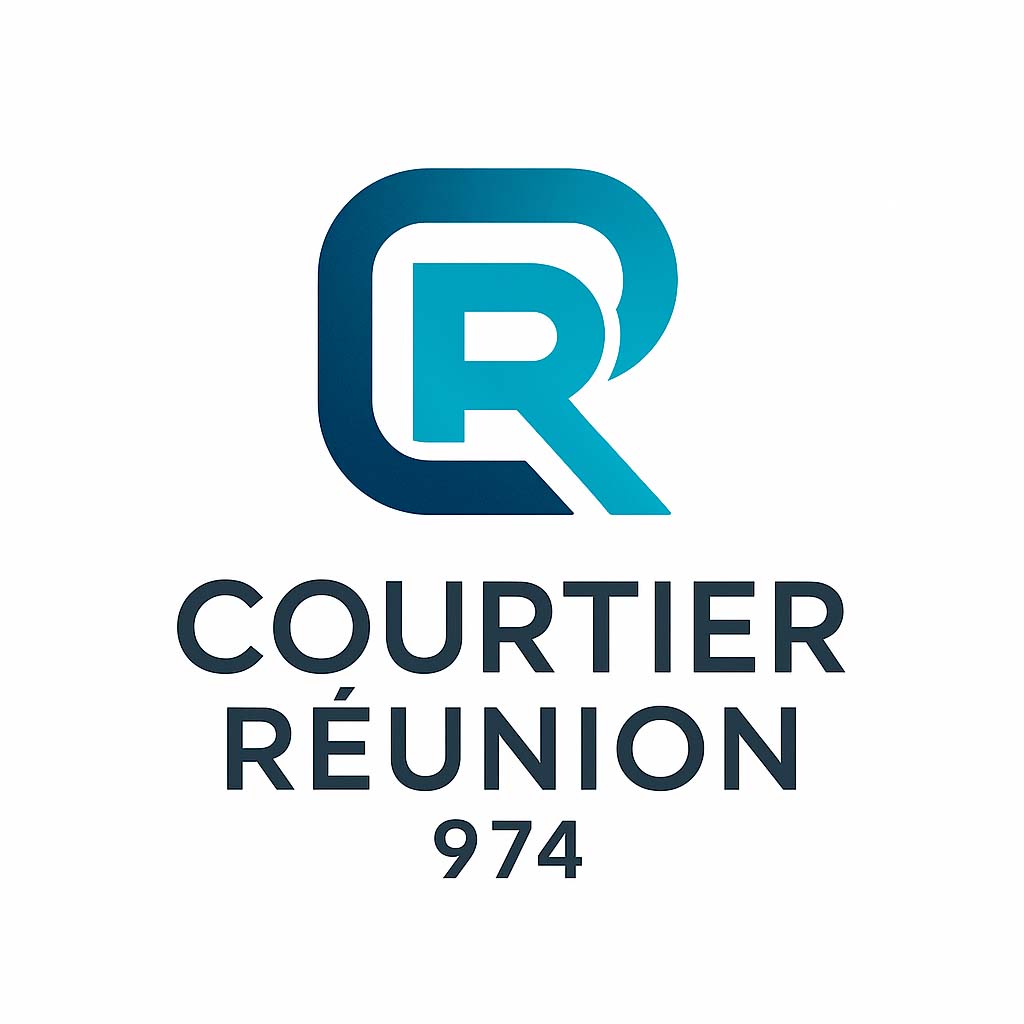 Logo de Courtier Réunion 974, spécialiste du courtage à l’île de La Réunion